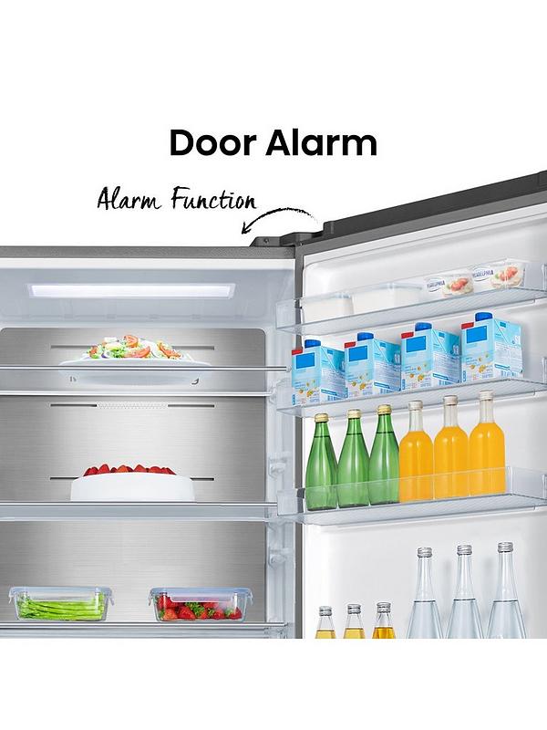 Hisense RB645N4BIE 60/40 70.4cm Wide Frost-Free Fridge Freezer - Stainless Steel - Image 4